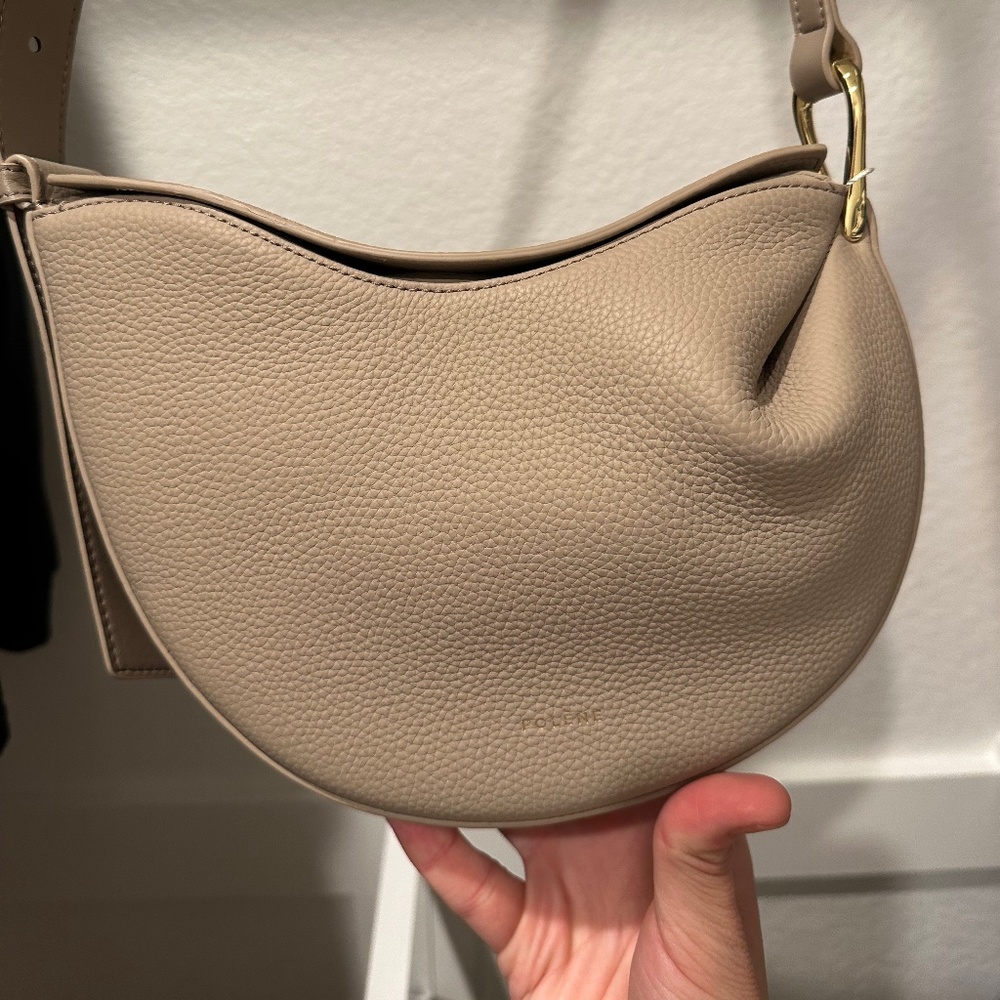 Polène Tonca Bag - Textured Taupe